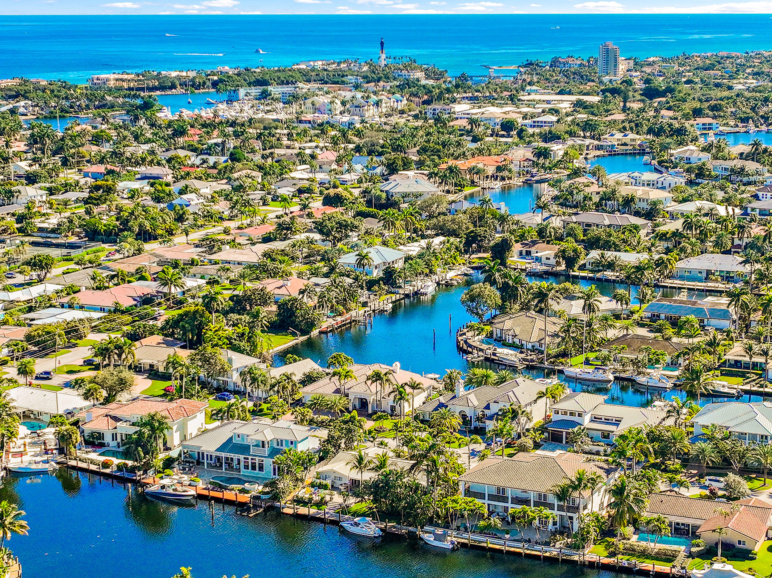 2521 Northeast 35th Street Lighthouse Point, FL 33064 - Photo 60 of 65 Aerial View