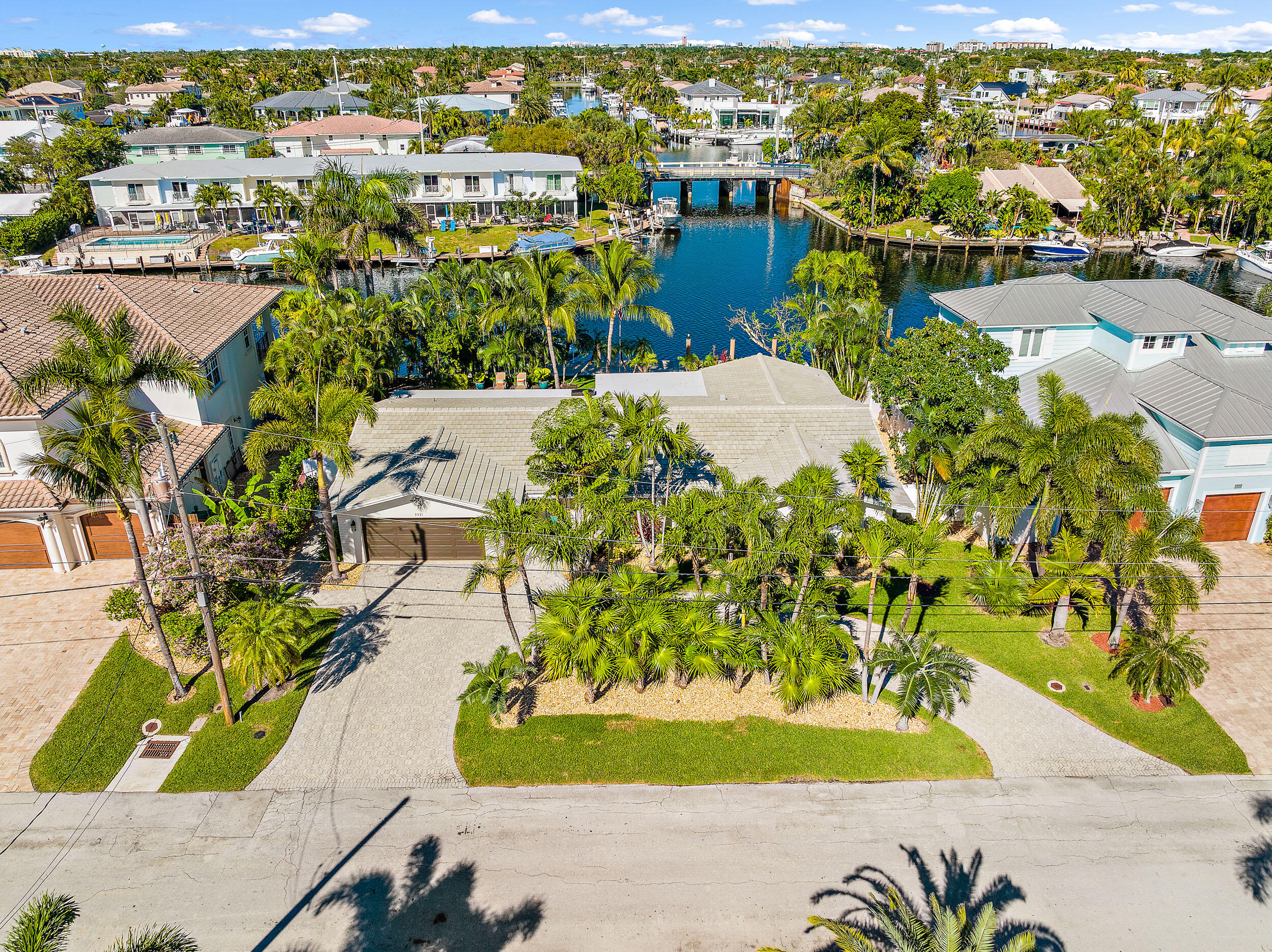 2521 Northeast 35th Street Lighthouse Point, FL 33064 - Photo 65 of 65 Aerial View