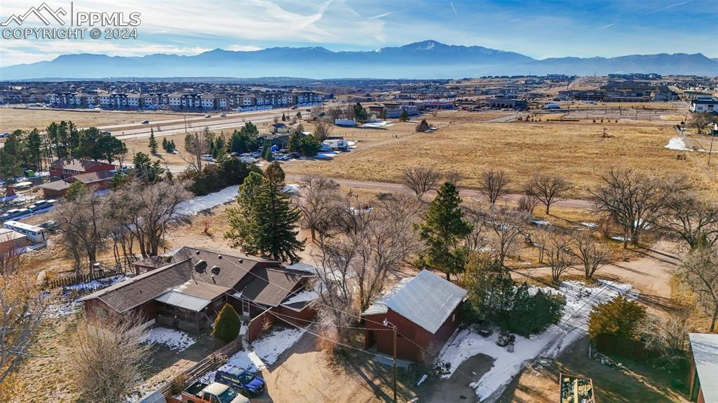 7615 Maverick Road Colorado Springs, CO 80908 - Photo 9 of 42 a view of a city with lake view