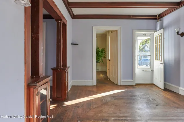 a view of empty room