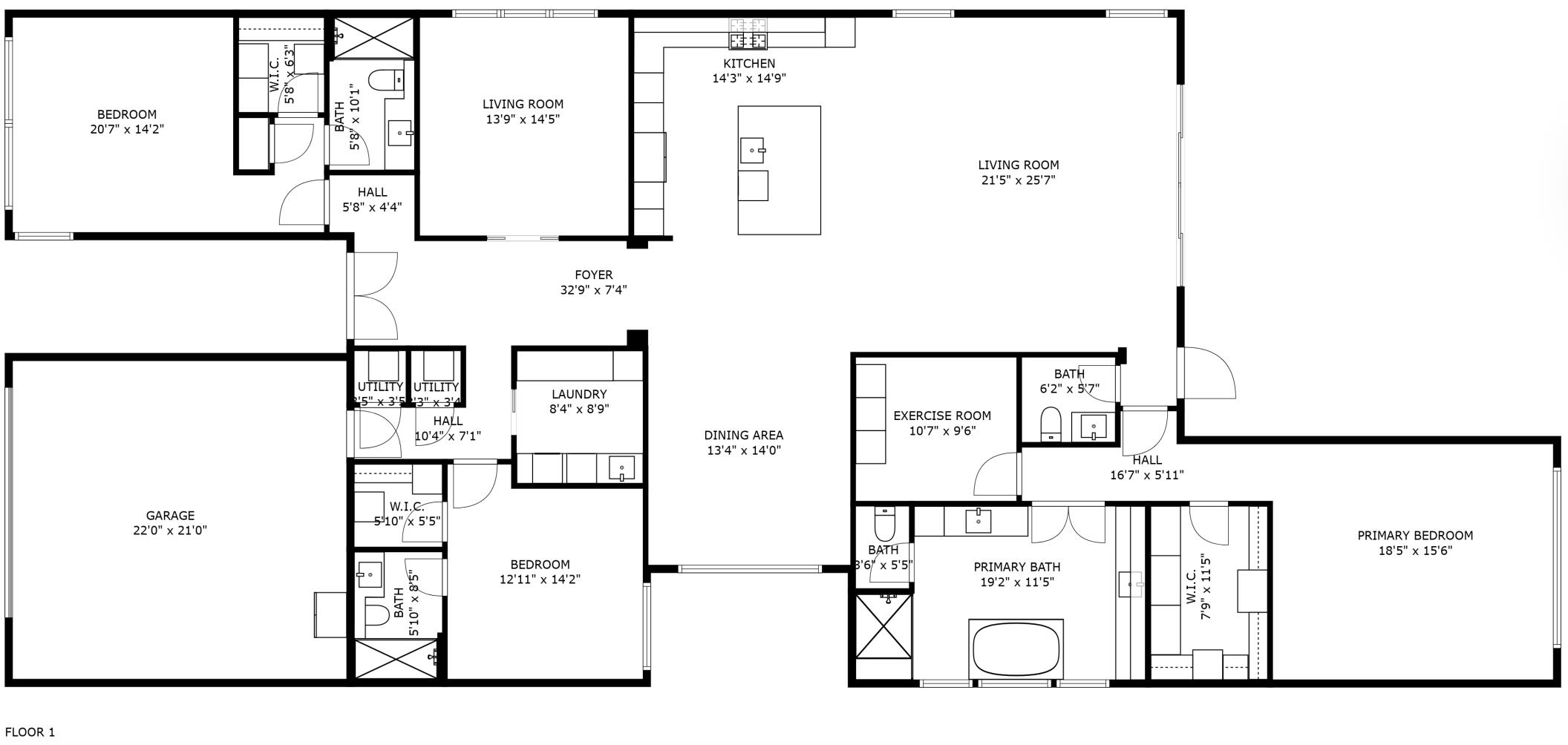 9109 Fiano Place Boca Raton, FL 33496 - Photo 24 of 24 a picture of a floor plan