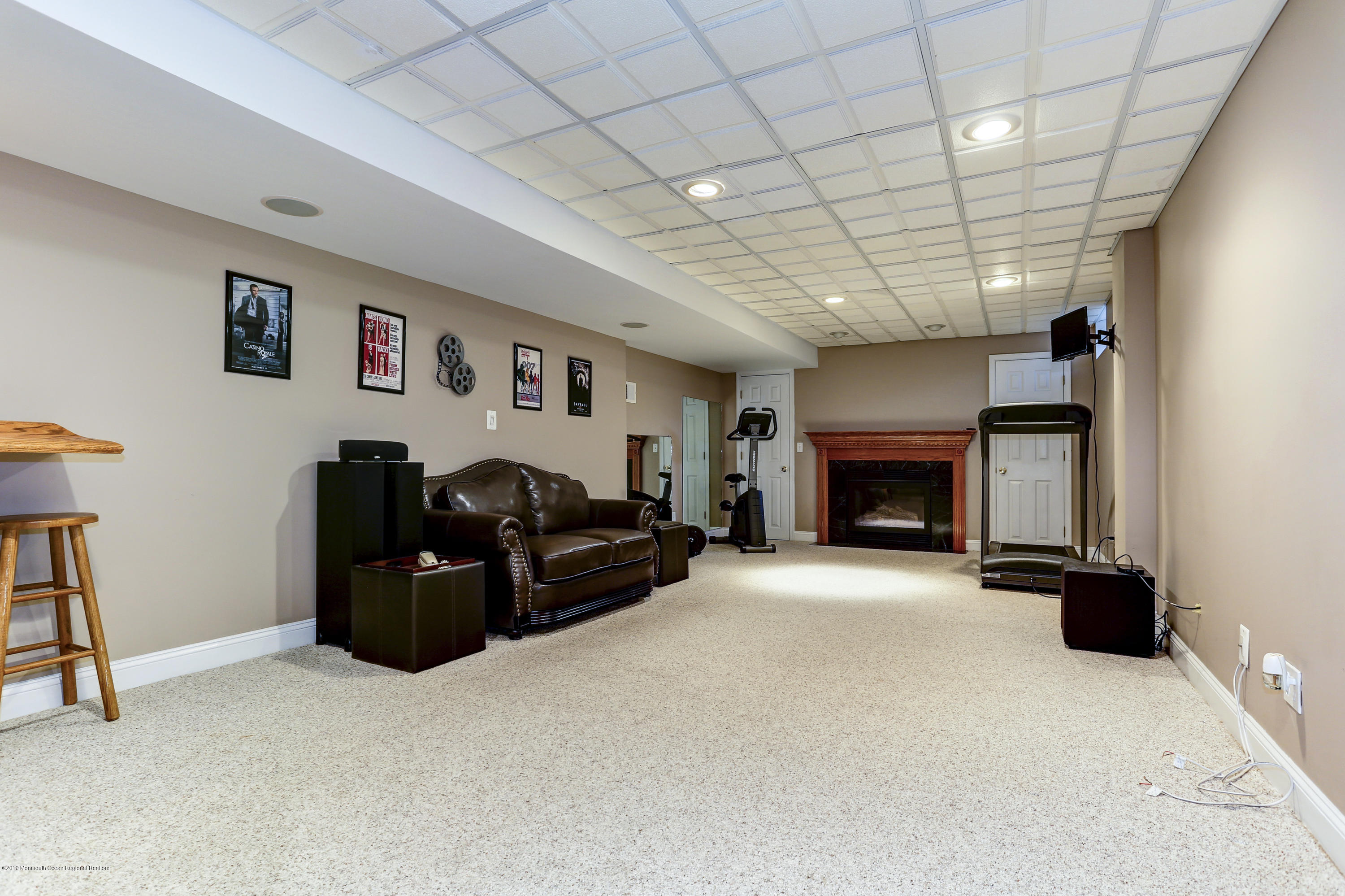384 Meadowood Road Jackson, NJ 08527 - Photo 42 of 65 Finished Basement