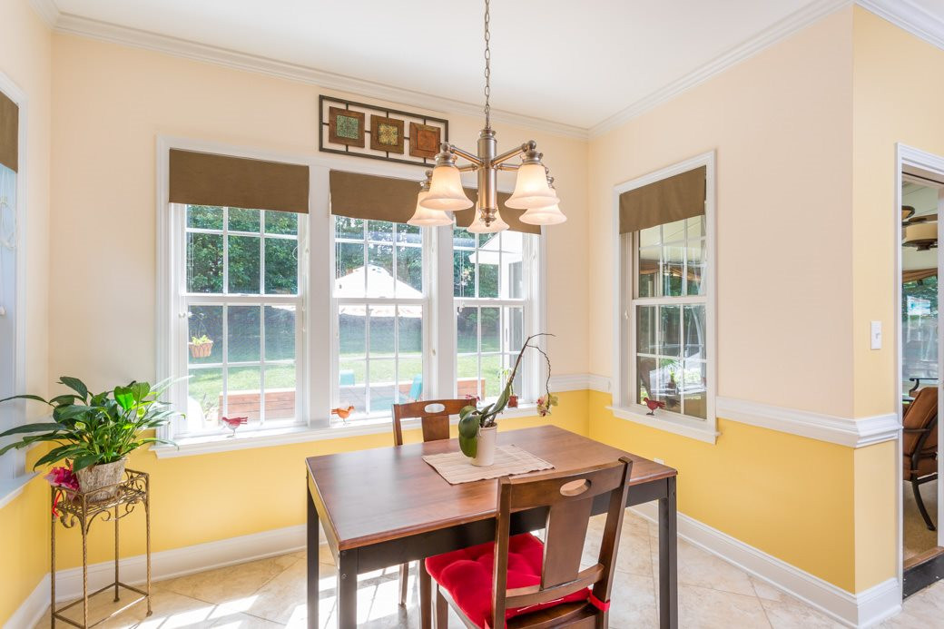 7604 Rambeau Circle Raleigh, NC 27613 - Photo 12 of 25 Another view of the breakfast room with expansive natural sunlight! Breakfast Room