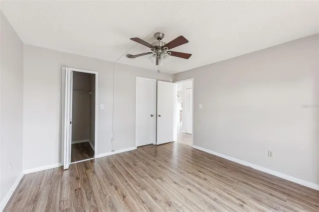 wooden floor in an empty room