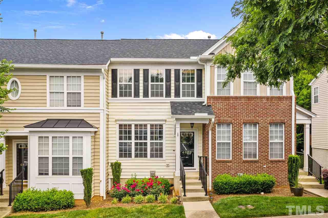 4822 Black Mountain Path Raleigh, NC 27612 - Photo 1 of 27 front view of a house that has a yard