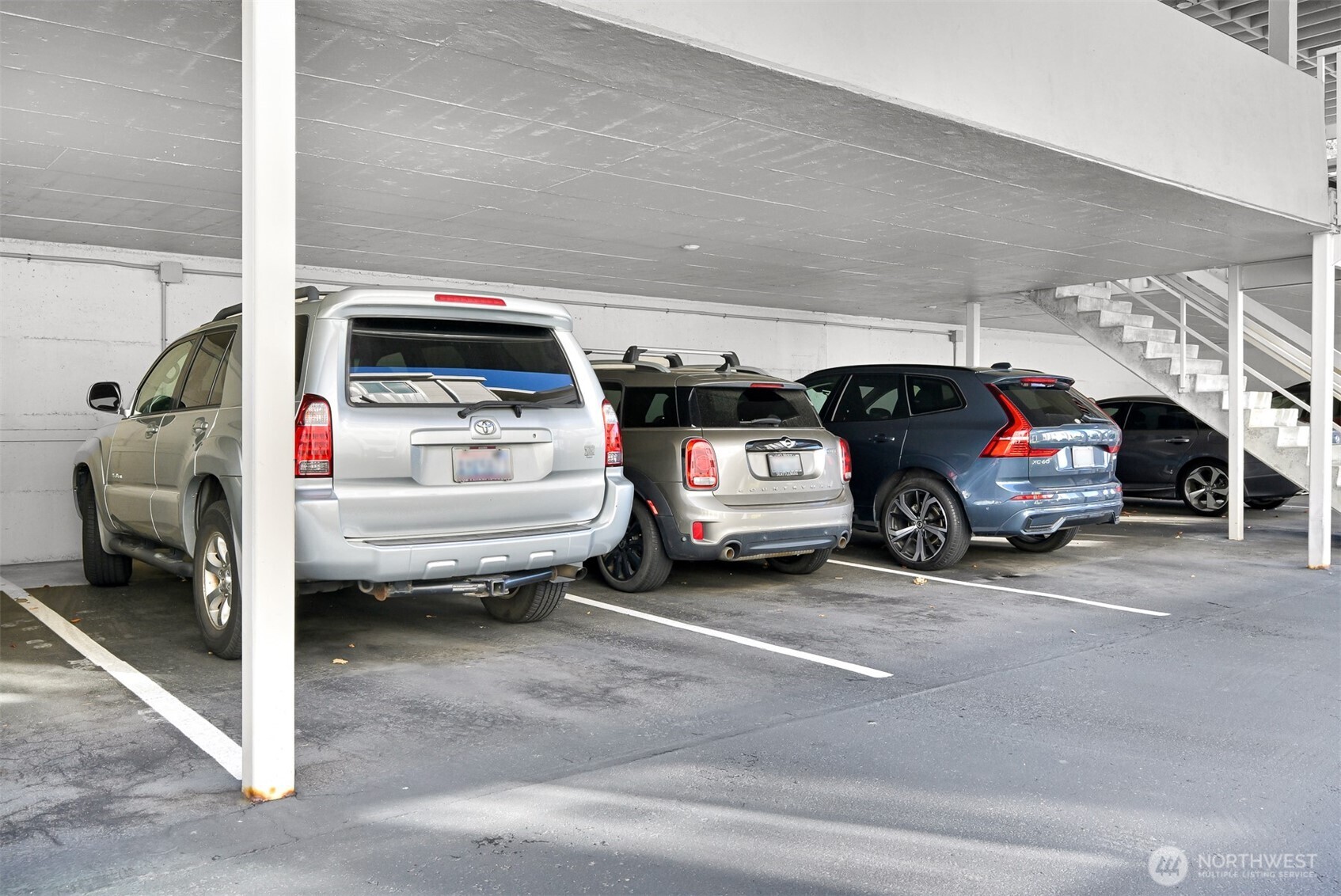 600 South State Street, Unit 212 Bellingham, WA 98225 - Photo 30 of 37 a view of parking garage cars