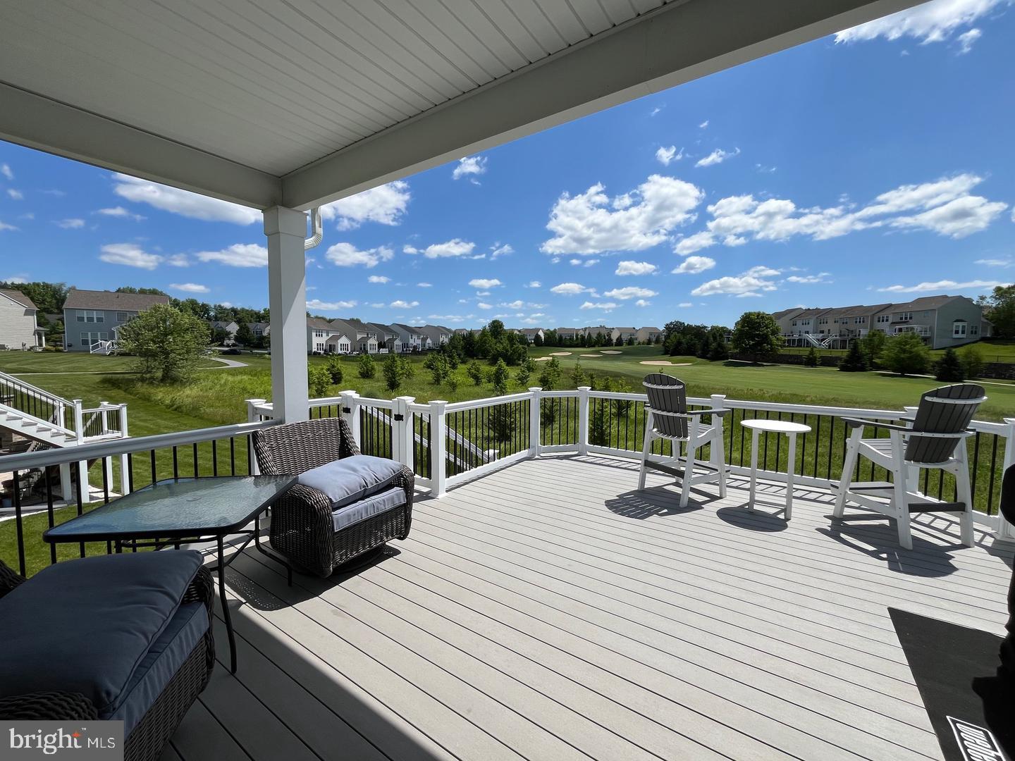 615 Prizer Court Downingtown, PA 19335 - Photo 21 of 35 a view of a patio with couches chairs and a table