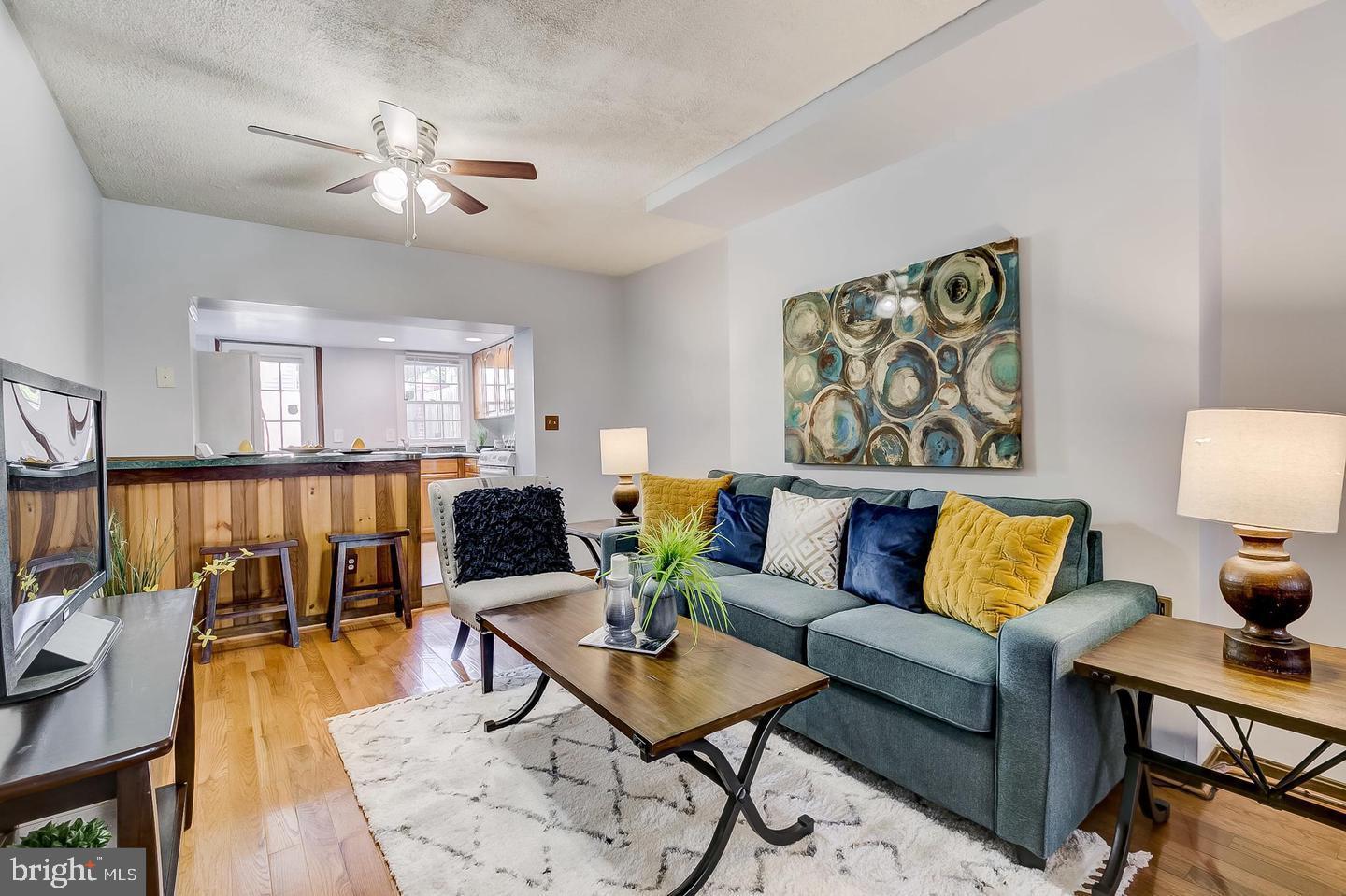 232 East Barney Street Baltimore, MD 21230 - Photo 6 of 23 a living room with furniture and a lamp