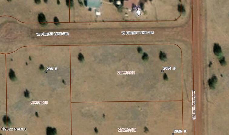 2054 North Forest Line Road, Unit 783 Williams, AZ 86046 - Photo 5 of 5 top view of the lot