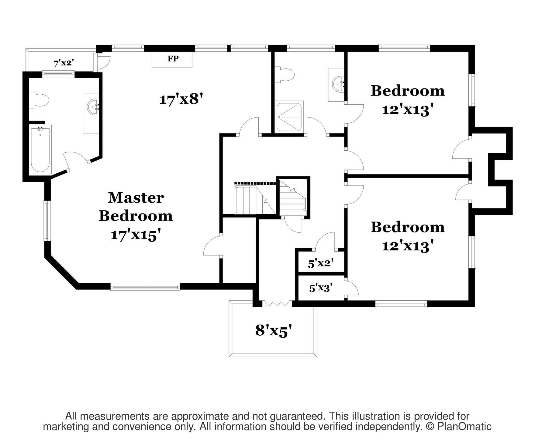 128 High Street Wareham, MA 02571 - Photo 30 of 31 floorplan-upper-381283