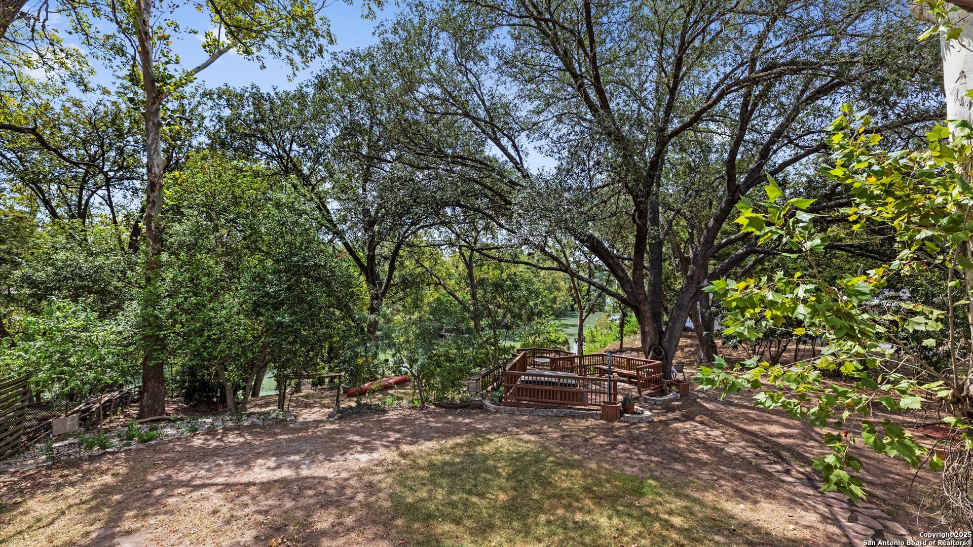 949 Burges Street Seguin, TX 78155 - Photo 24 of 26 a view of backyard with tree