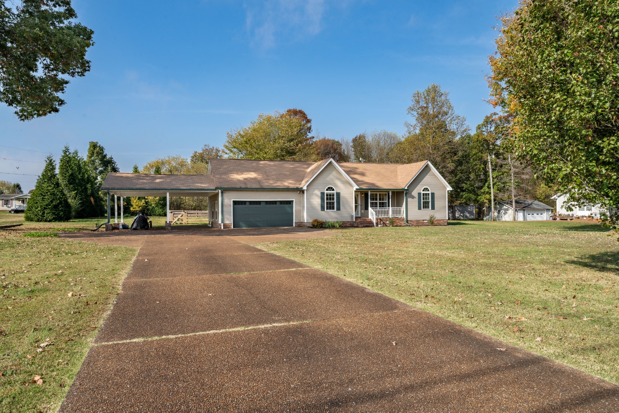 3053 Academy Road Portland, TN 37148 - Photo 11 of 45 a view of house with outdoor space and parking