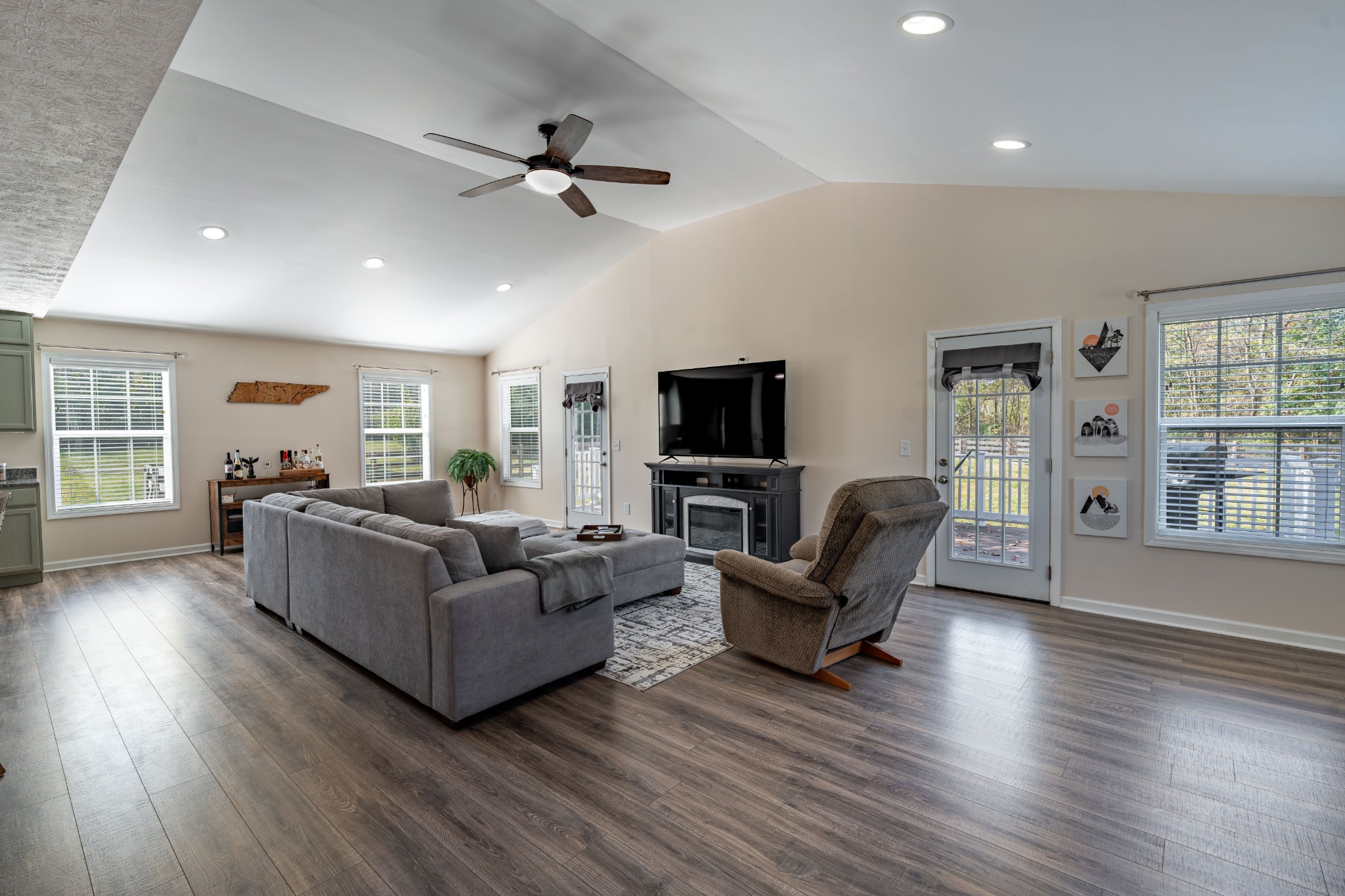 3053 Academy Road Portland, TN 37148 - Photo 27 of 45 a living room with furniture and a flat screen tv