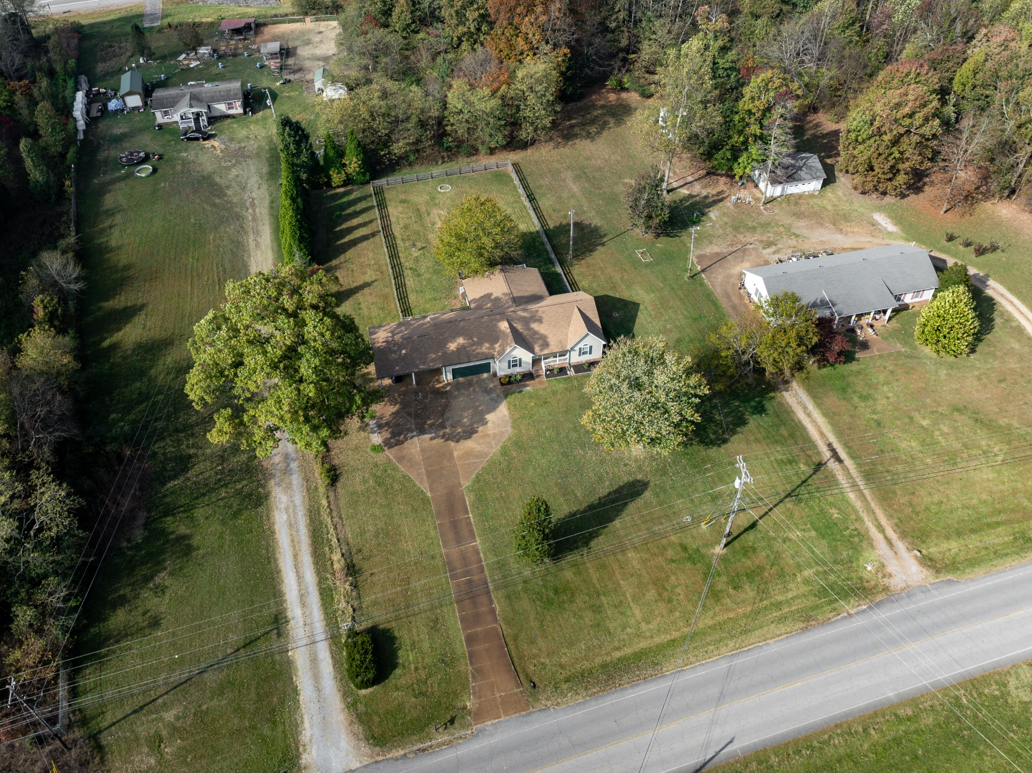 3053 Academy Road Portland, TN 37148 - Photo 3 of 45 an aerial view of residential houses with outdoor space