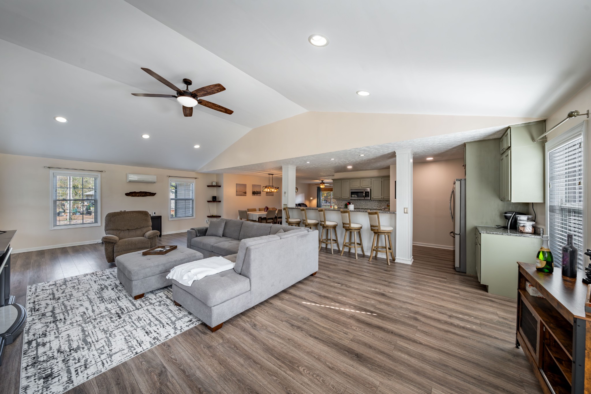 3053 Academy Road Portland, TN 37148 - Photo 31 of 45 a living room with furniture and a wooden floor