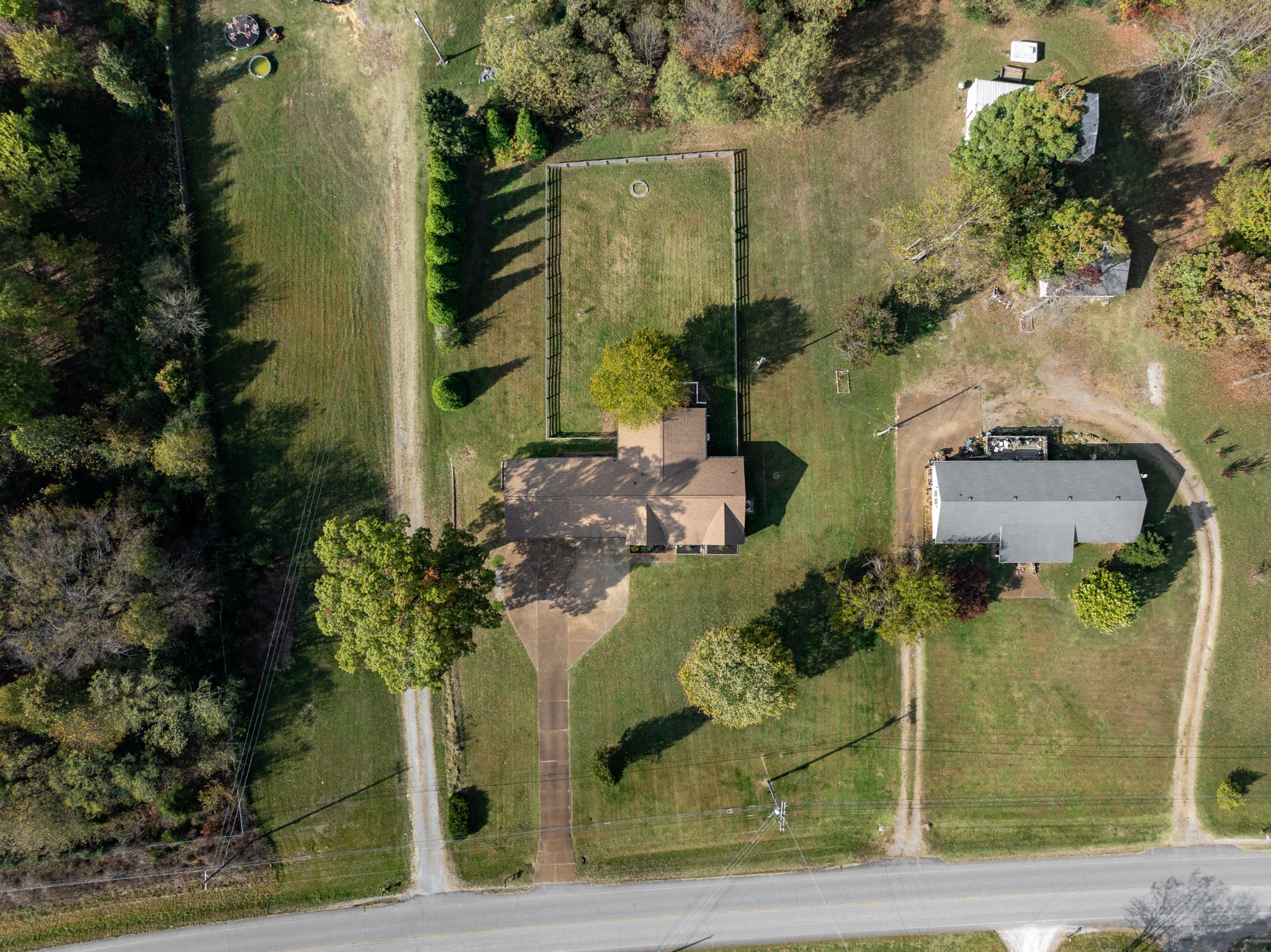 3053 Academy Road Portland, TN 37148 - Photo 8 of 45 an aerial view of a house with a yard