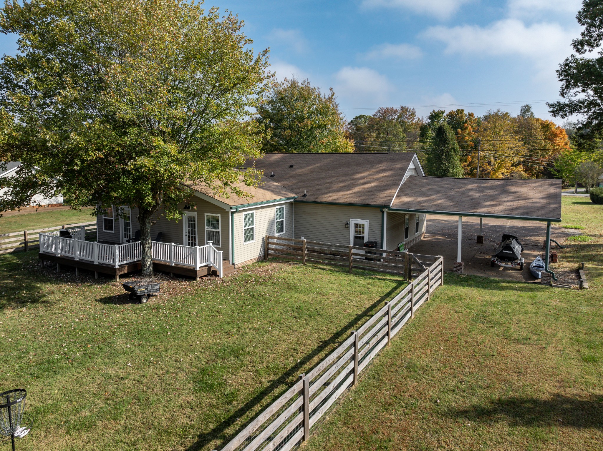 3053 Academy Road Portland, TN 37148 - Photo 9 of 45 a view of a house with swimming pool and sitting area