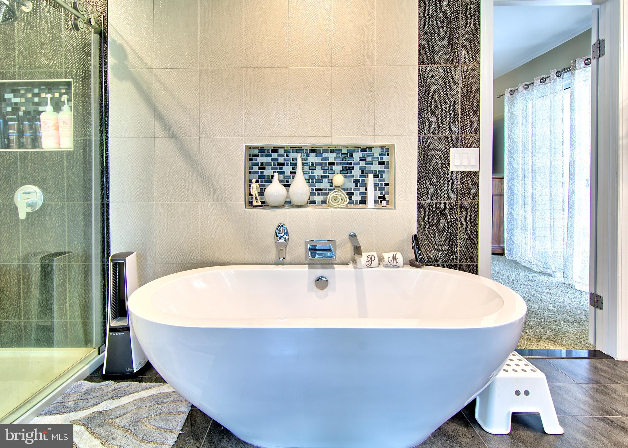 3019 Caves Road Owings Mills, MD 21117 - Photo 24 of 46 Designer Master Bath w/ Separate Tub and Shower
