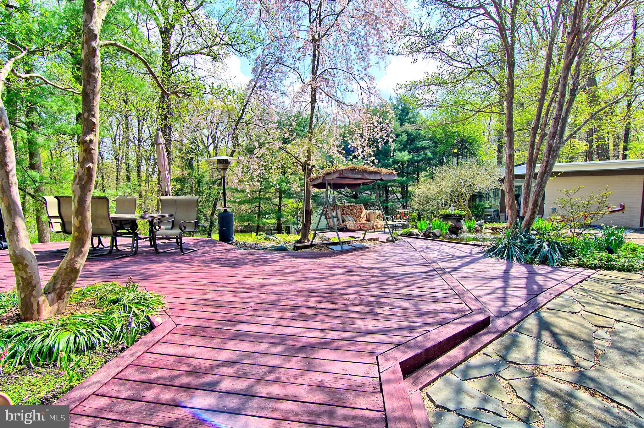 3019 Caves Road Owings Mills, MD 21117 - Photo 40 of 46 Backyard Oasis w/ Pond