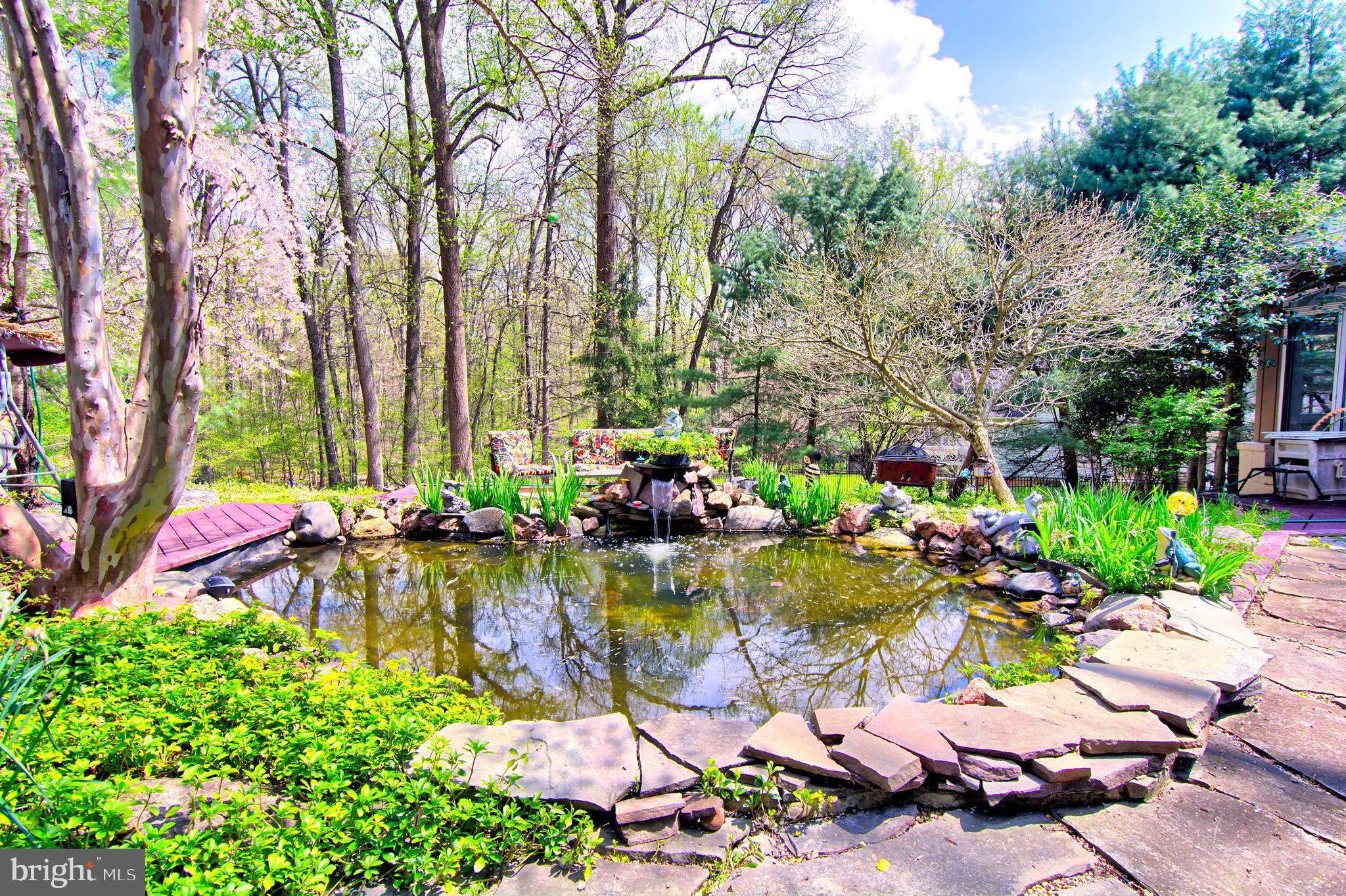 3019 Caves Road Owings Mills, MD 21117 - Photo 43 of 46 Backyard Oasis w/ Pond