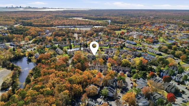 a view of city and mountain