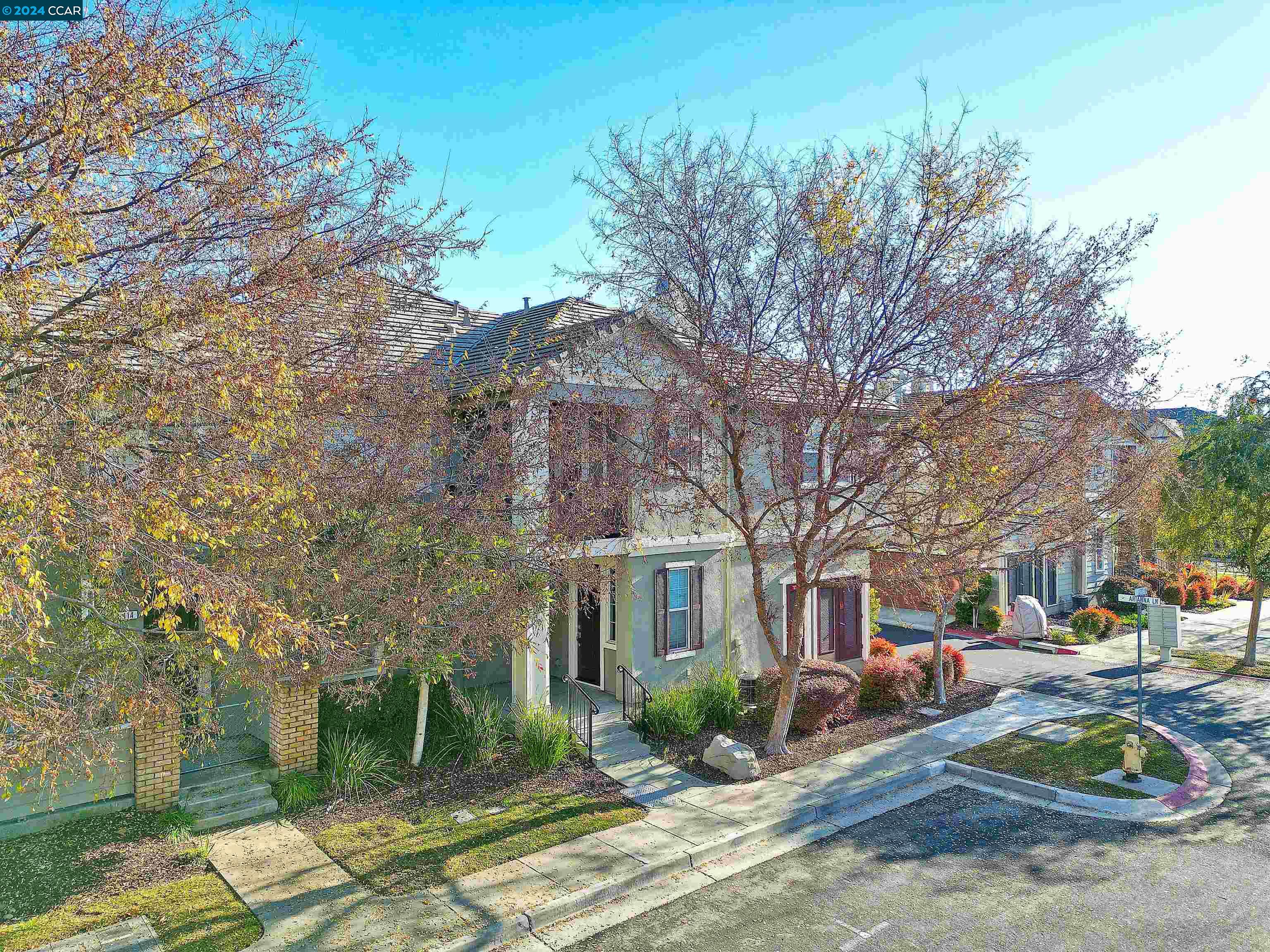 115 Arianna Lane San Ramon, CA 94582 - Photo 1 of 1 a front view of a house with garden and tree