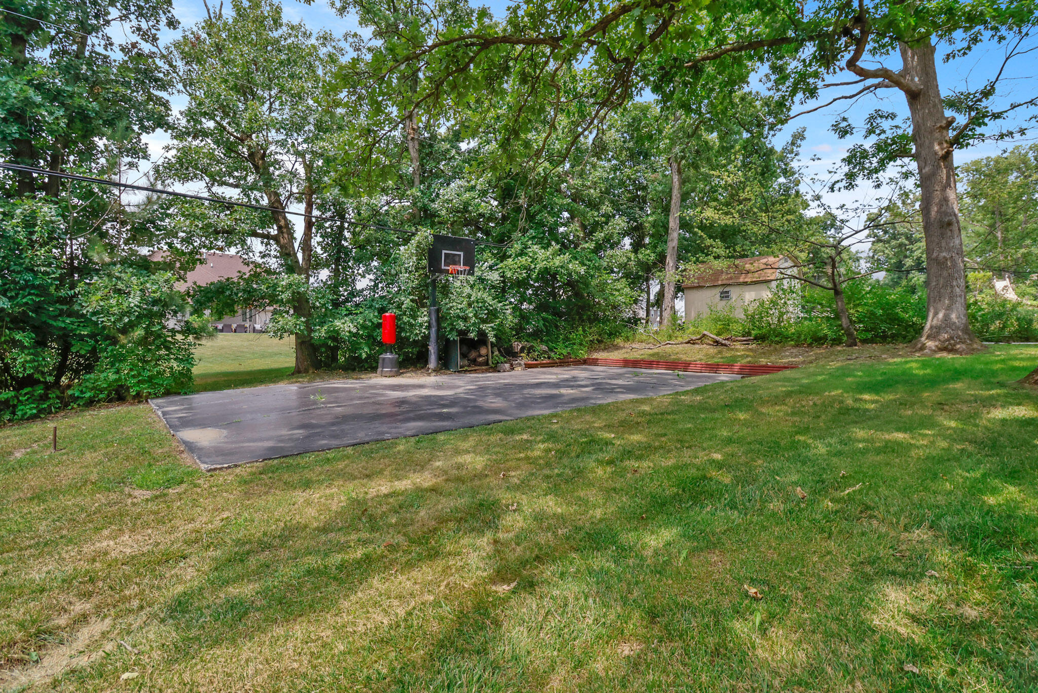 8670 Howard Street St. John, IN 46373 - Photo 30 of 34 a view of outdoor space with deck and green space