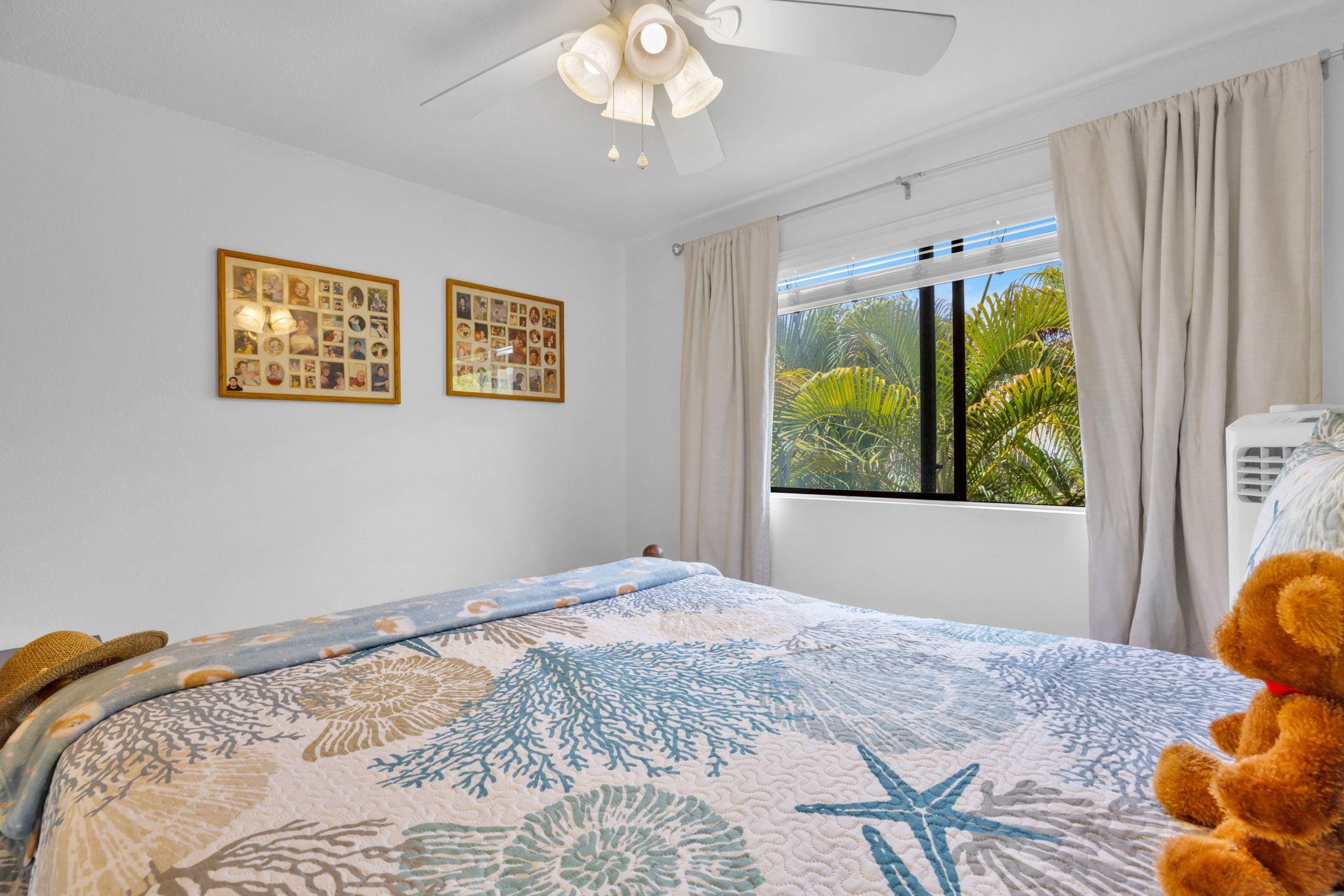 2747 South Kihei Road, Unit C205 Kihei, HI 96753 - Photo 26 of 49 a bedroom with a bed and a window