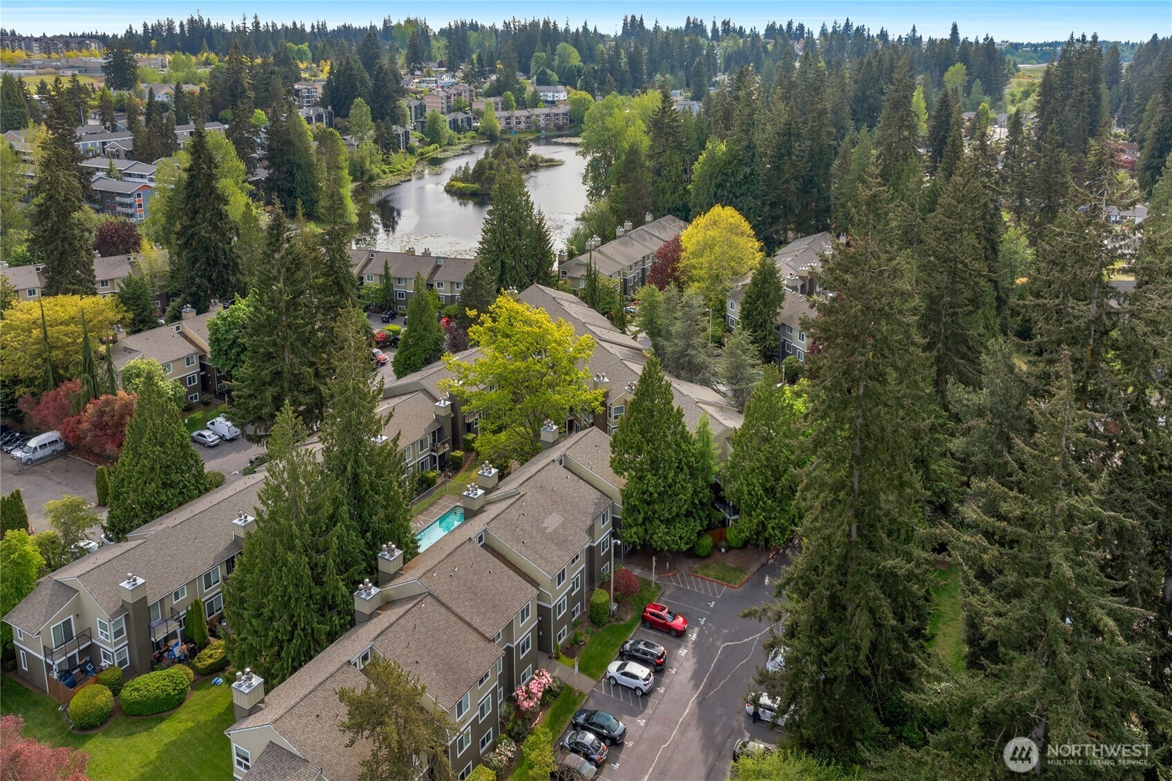 820 Cady Road, Unit A305 Everett, WA 98203 - Photo 29 of 33 a lake view with houses in back