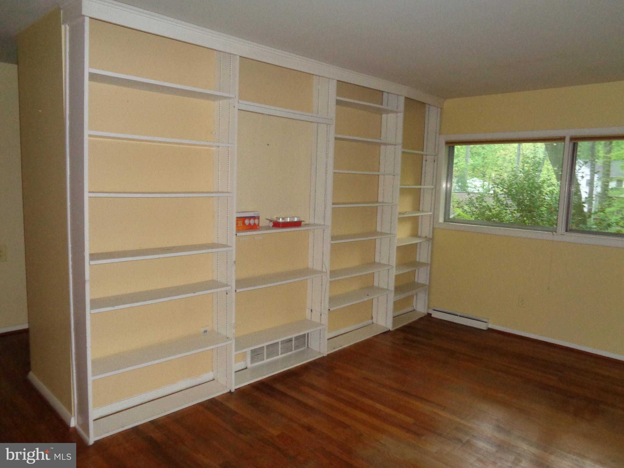 1616 Dogwood Hill Road Towson, MD 21286 - Photo 11 of 55 Living Room with built-in shelves