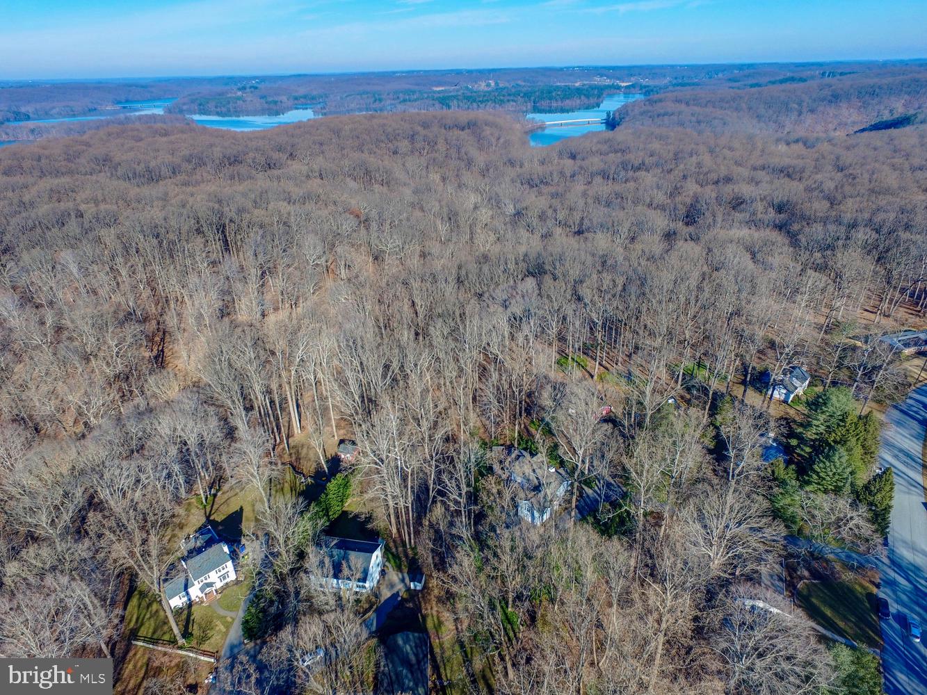 1616 Dogwood Hill Road Towson, MD 21286 - Photo 44 of 55 Lot line borders Loch Raven Watershed Property