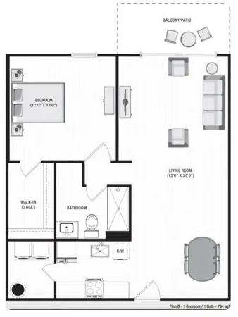 $2,127 | 1960 Spectrum Circle, Unit 1815, Marietta, GA 30067