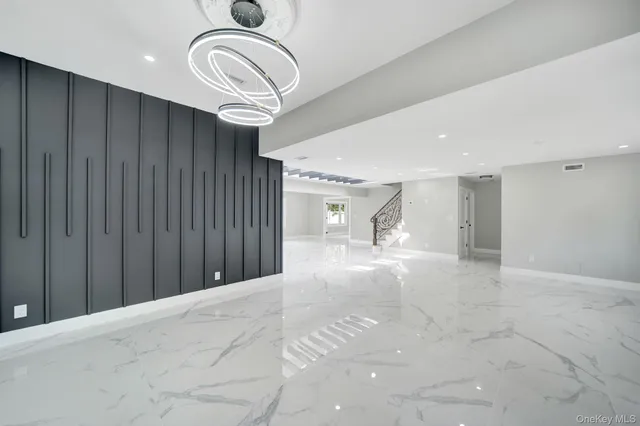 a view of empty room