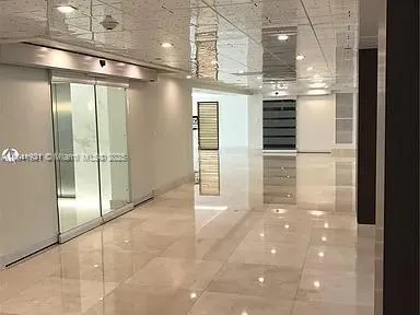 a view of empty room
