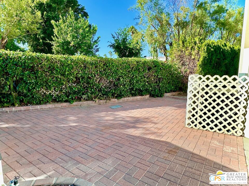69801 Ramon Road, Unit 228 Cathedral City, CA 92234 - Photo 10 of 12 a view of backyard space