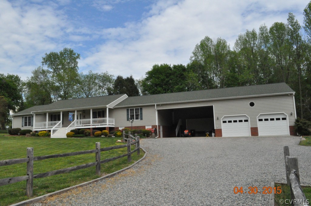 18500 Woodsons Mill Road Beaverdam, VA 23015 - Photo 20 of 24 Additional front view showing 30' x 20' carport an