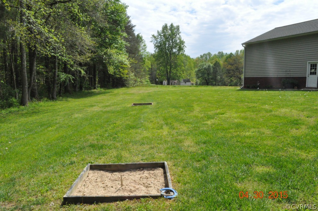 18500 Woodsons Mill Road Beaverdam, VA 23015 - Photo 24 of 24 Additional view of back yard with horseshoe pit.