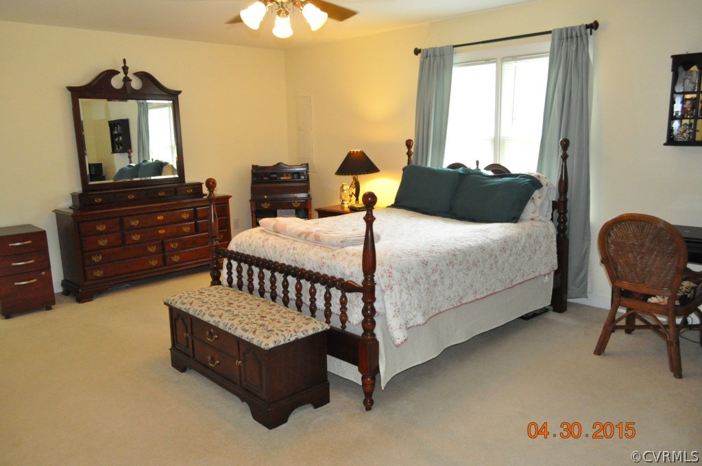 18500 Woodsons Mill Road Beaverdam, VA 23015 - Photo 7 of 24 Additional view of master bedroom.