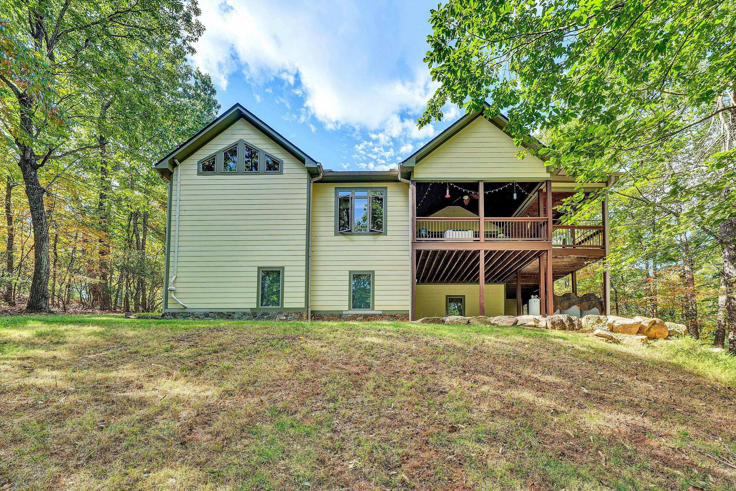 30 Boulder Point Drive Hardy, VA 24101 - Photo 61 of 68 a front view of a house with a yard