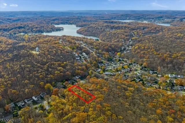 a view of city and mountain