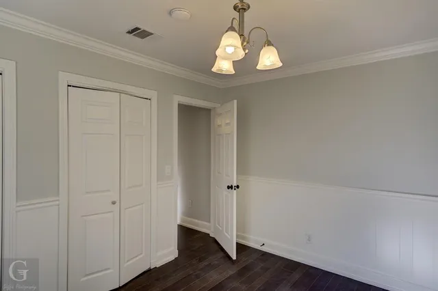 wooden floor in an empty room