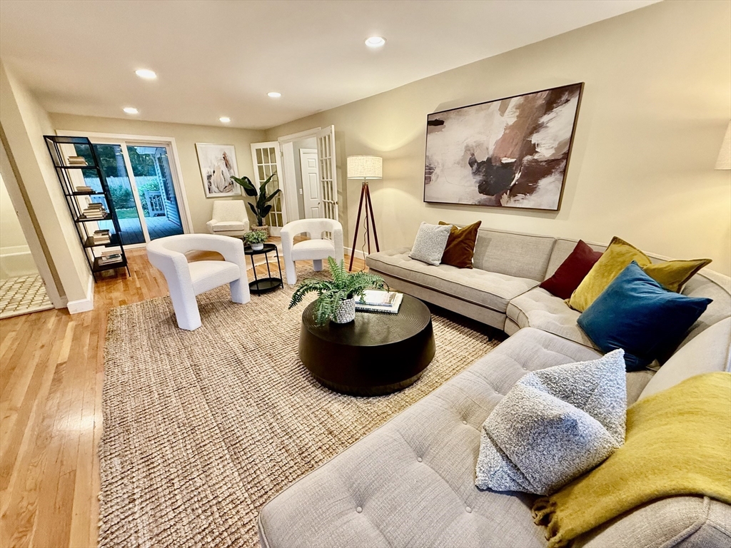 6 Willow Park Wellesley, MA 02481 - Photo 2 of 37 a living room with furniture and a large window