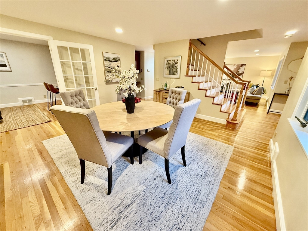 6 Willow Park Wellesley, MA 02481 - Photo 4 of 37 a view of a dining room with furniture and wooden floor