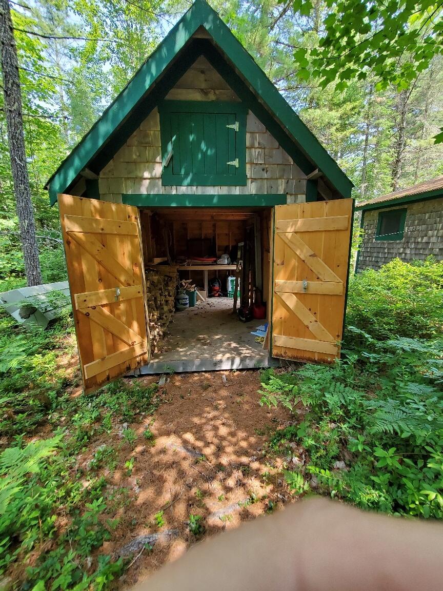 0 Hideaway Cove Road Beddington, ME 04622 - Photo 43 of 55 storage shed