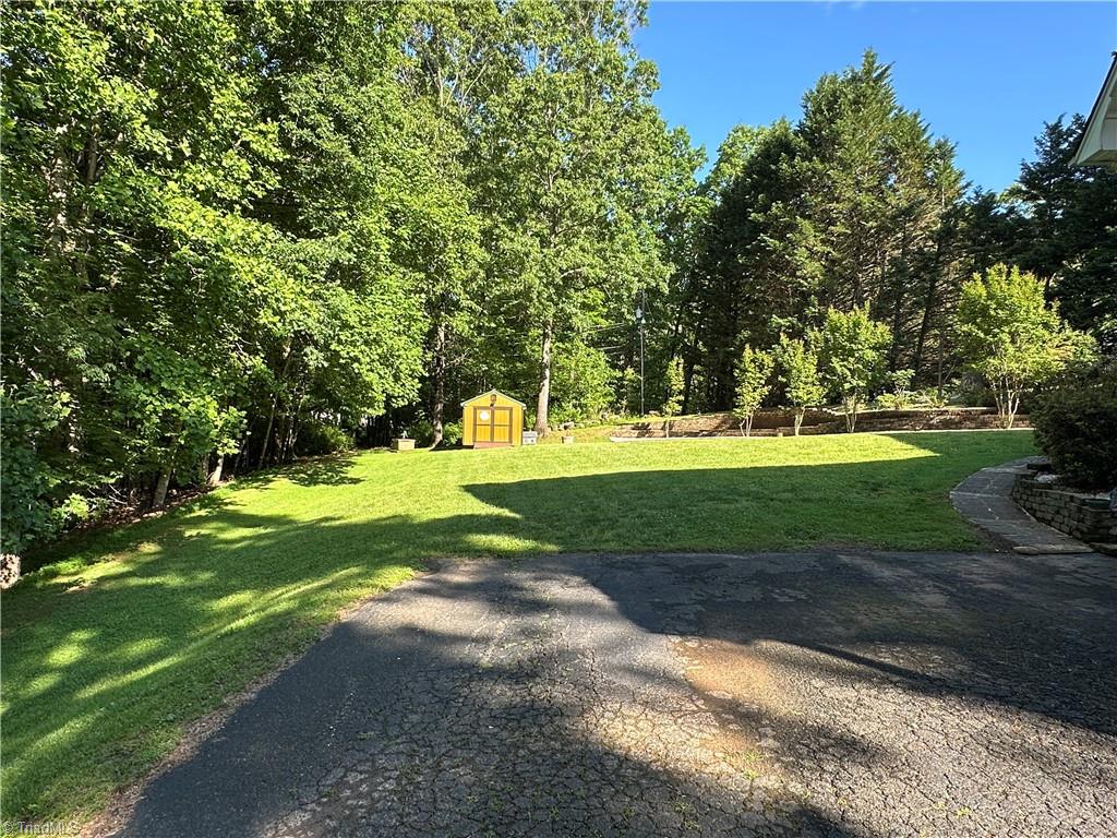 470 Farmbrook Road Mount Airy, NC 27030 - Photo 2 of 49 Lower driveway leading to basement and backyard