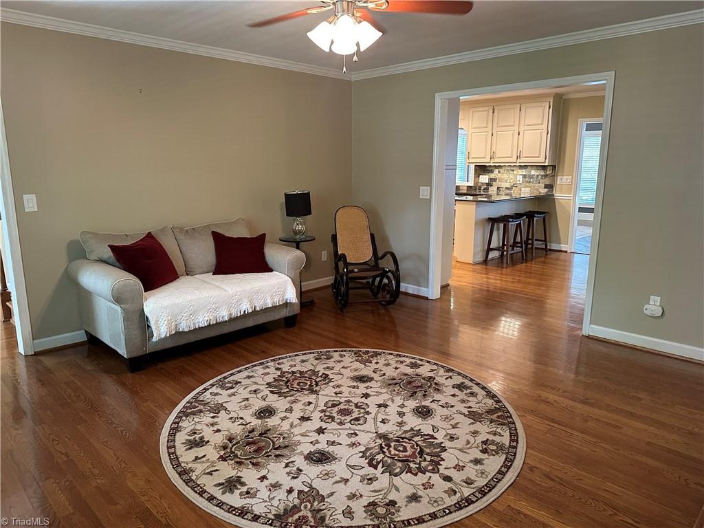 470 Farmbrook Road Mount Airy, NC 27030 - Photo 27 of 49 Bonus room with ceiling fan and lots of windows