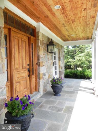 Covered front porch