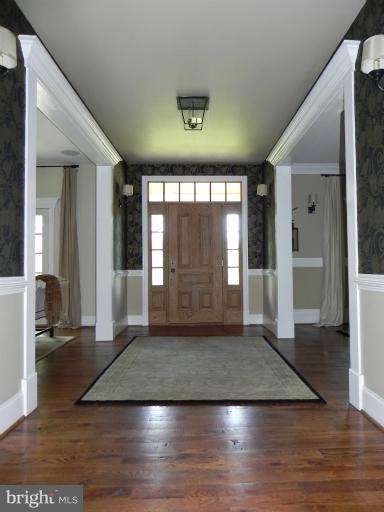 Spacious and handsome entrance foyer