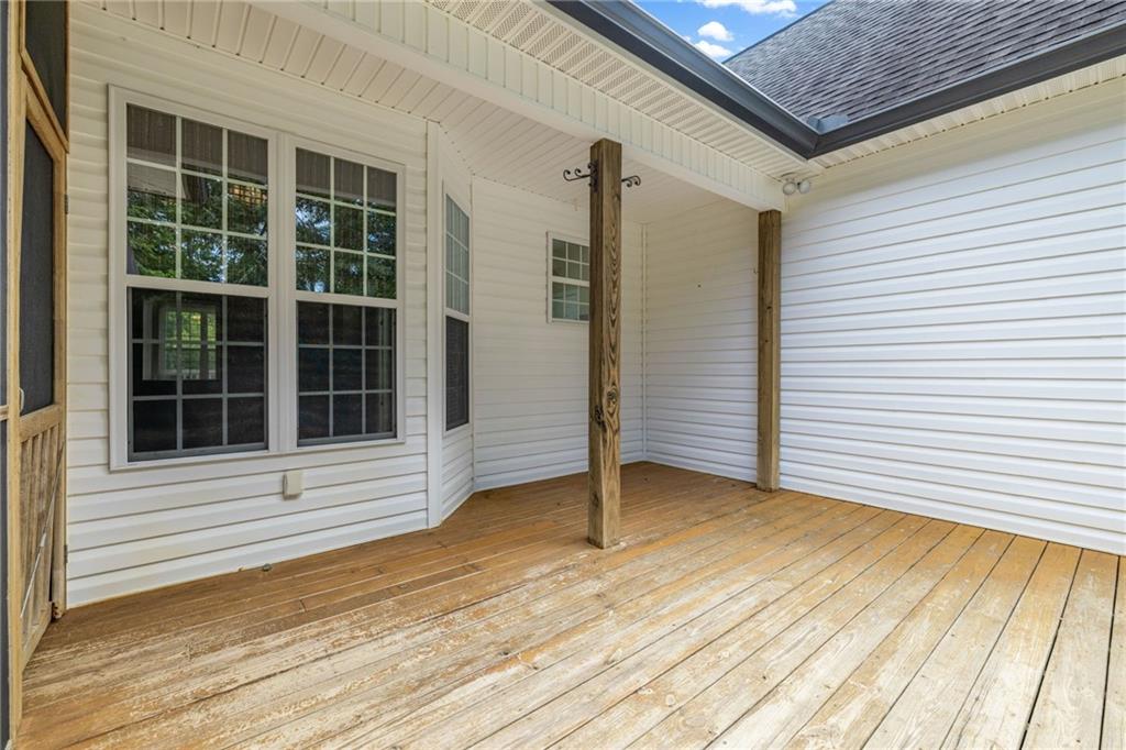 7913 Pea Ridge Road Lula, GA 30554 - Photo 29 of 51 a view of a backyard of a house