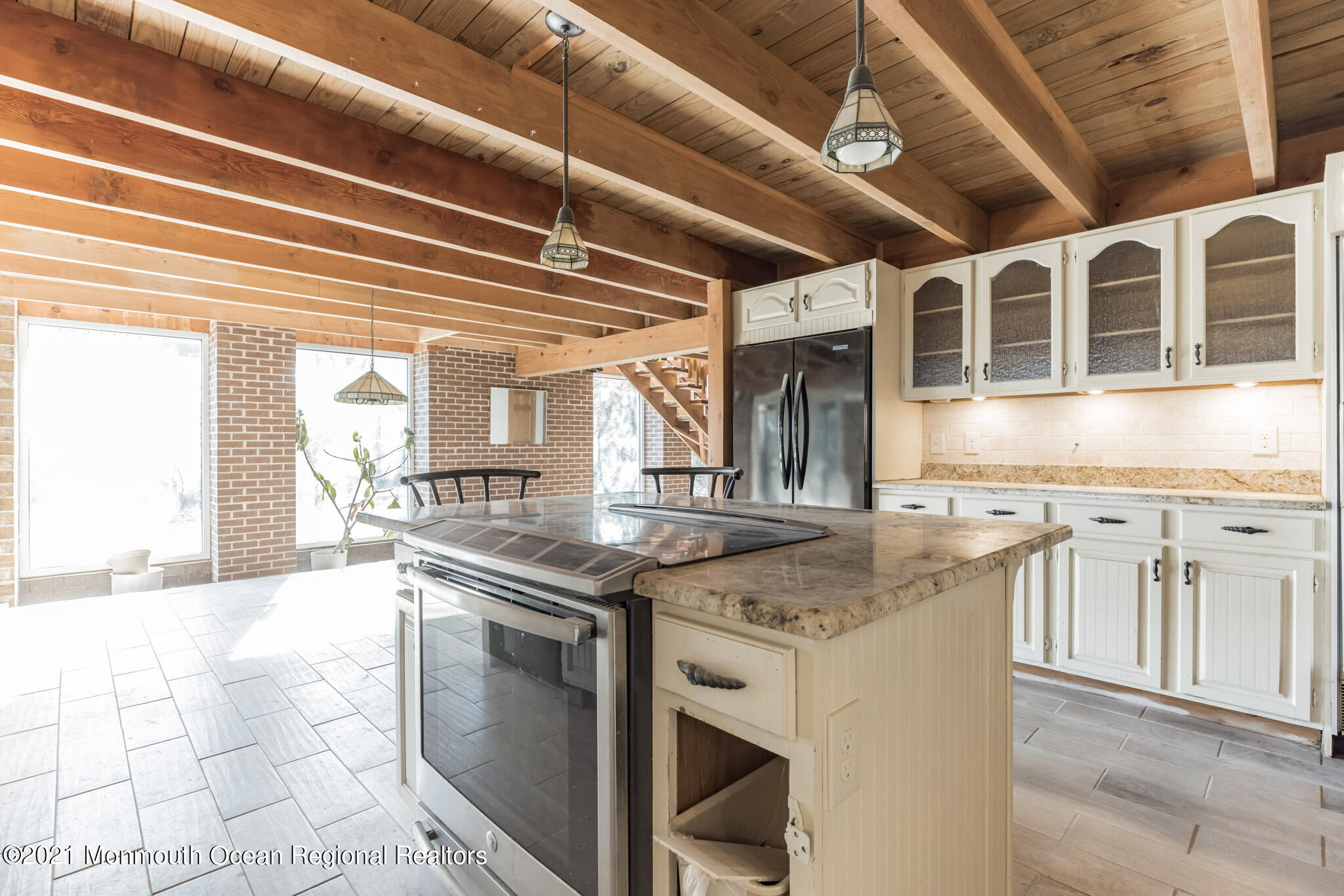 97 Edgewater Drive Tuckerton, NJ 08087 - Photo 16 of 41 a kitchen with stainless steel appliances granite countertop a sink stove and cabinets